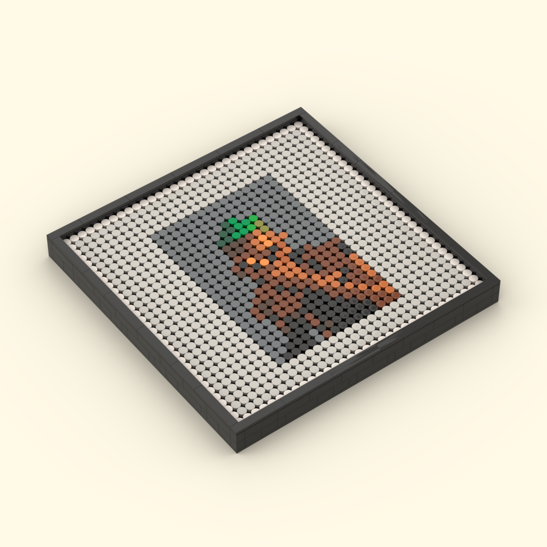 LEGO Mosaic Kit: Blonde by Frank Ocean