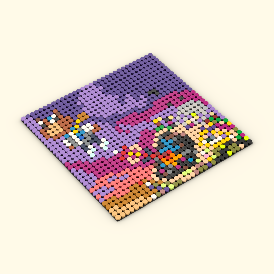 LEGO Mosaic Kit: Graduation by Kanye West