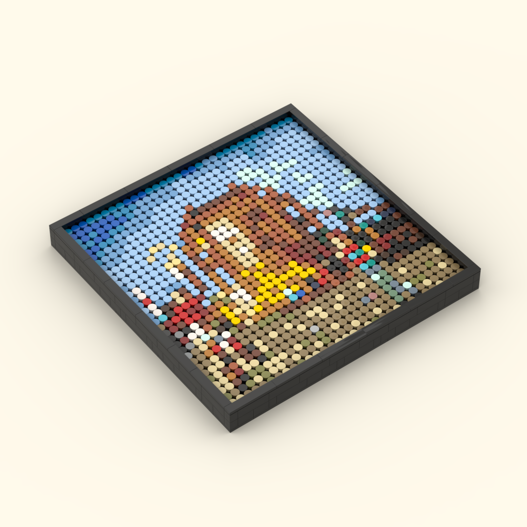 LEGO Mosaic Kit: Astroworld by Travis Scott