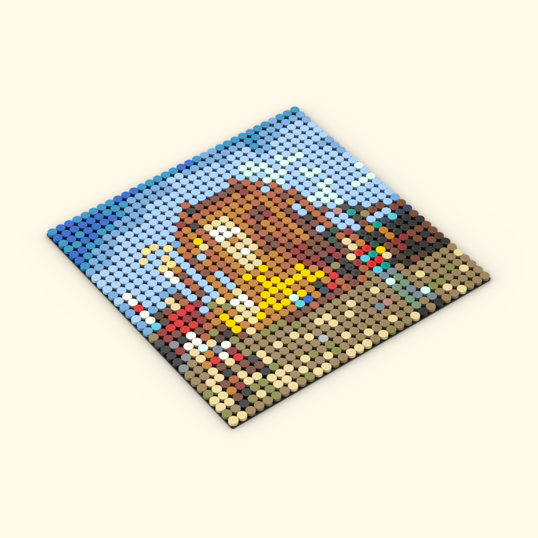 LEGO Mosaic Kit: Astroworld by Travis Scott