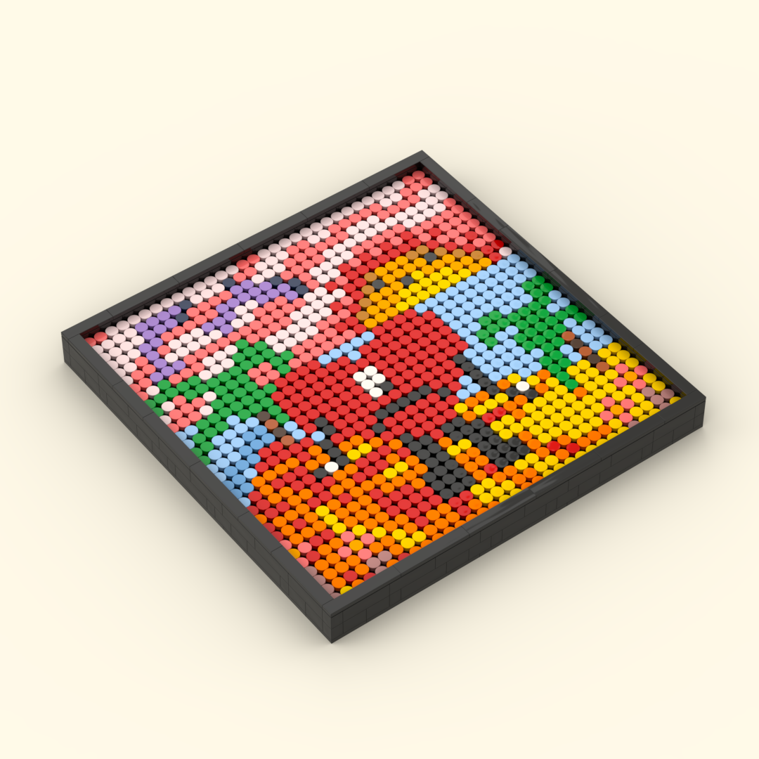 LEGO Mosaic Kit: Un Verano Sin Ti by Bad Bunny