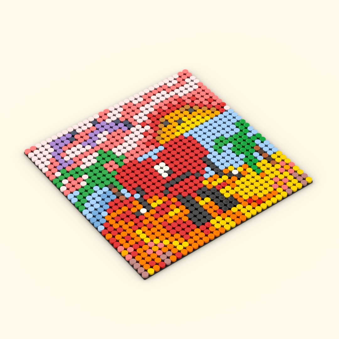 LEGO Mosaic Kit: Un Verano Sin Ti by Bad Bunny