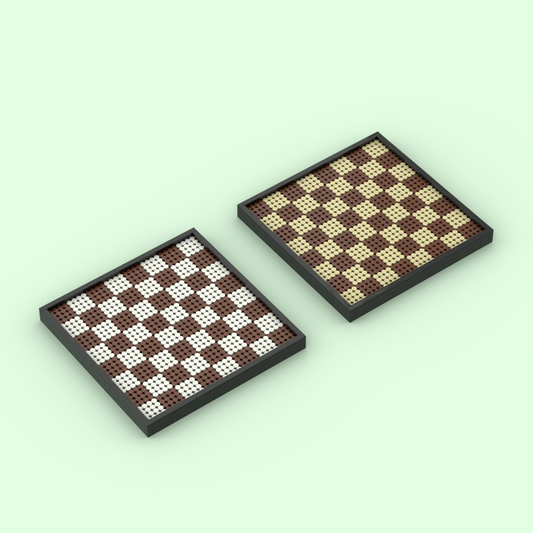 Brown Chess Board