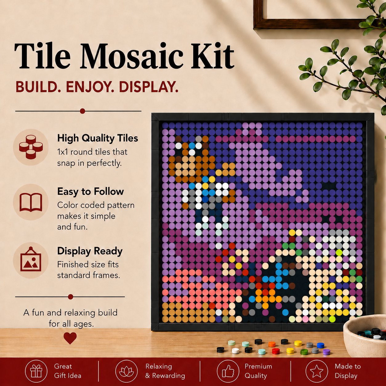 LEGO Mosaic Kit: Brat by Charli XCX