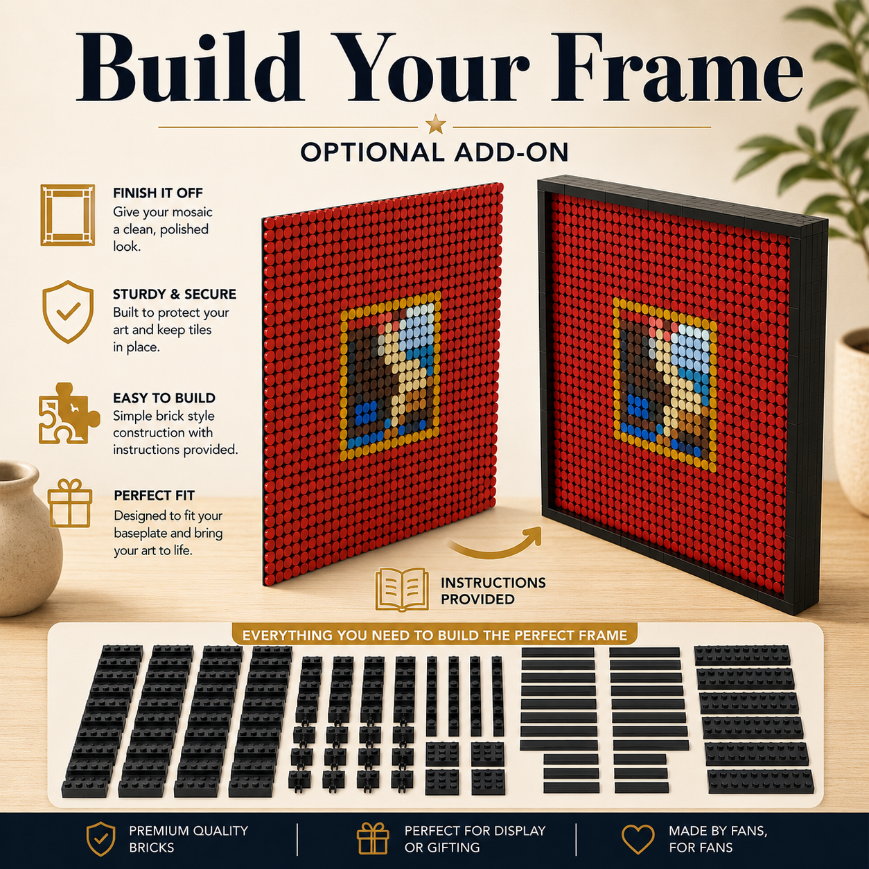 LEGO Mosaic Kit: Brat by Charli XCX