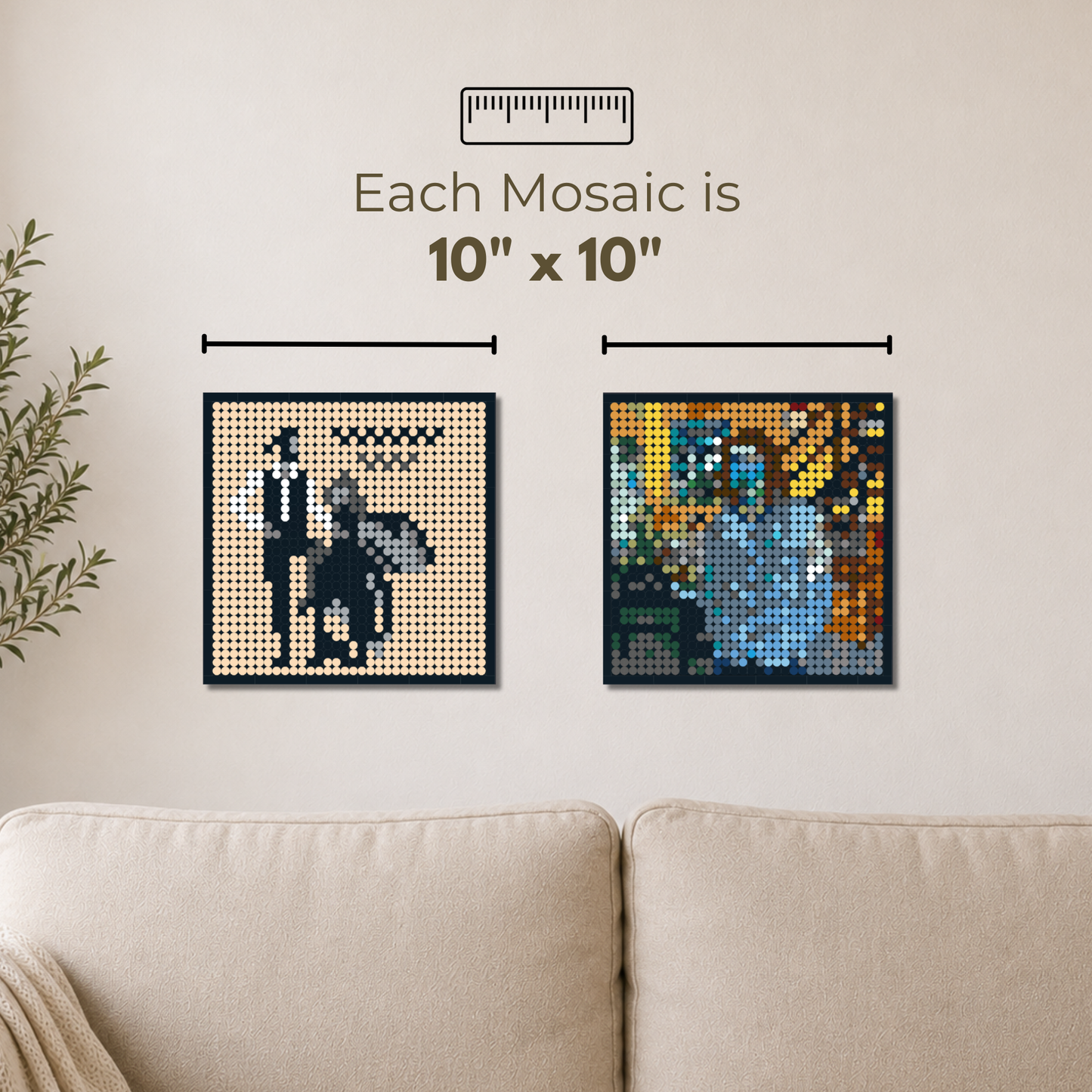 LEGO Mosaic Kit: Brat by Charli XCX