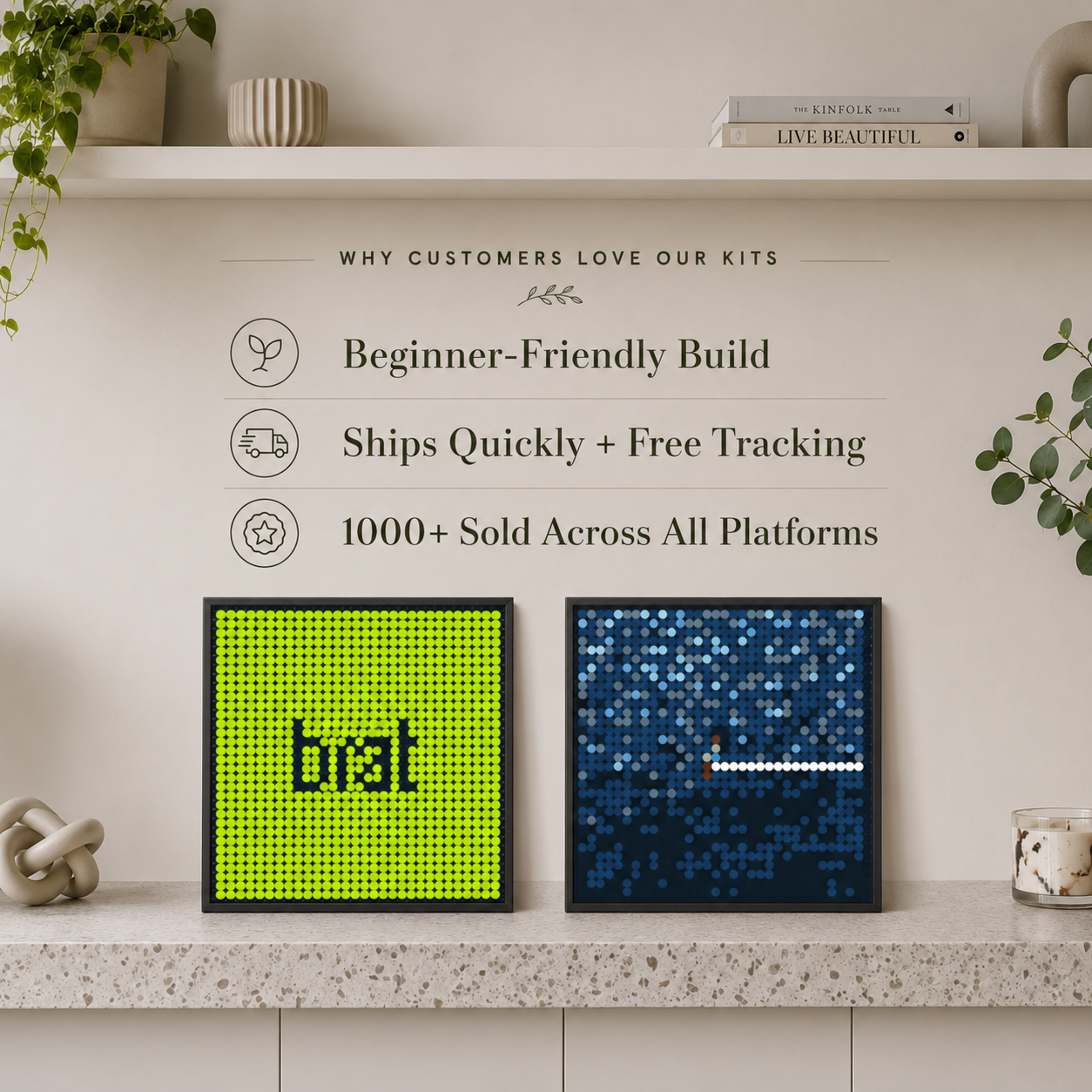 LEGO Mosaic Kit: Brat by Charli XCX