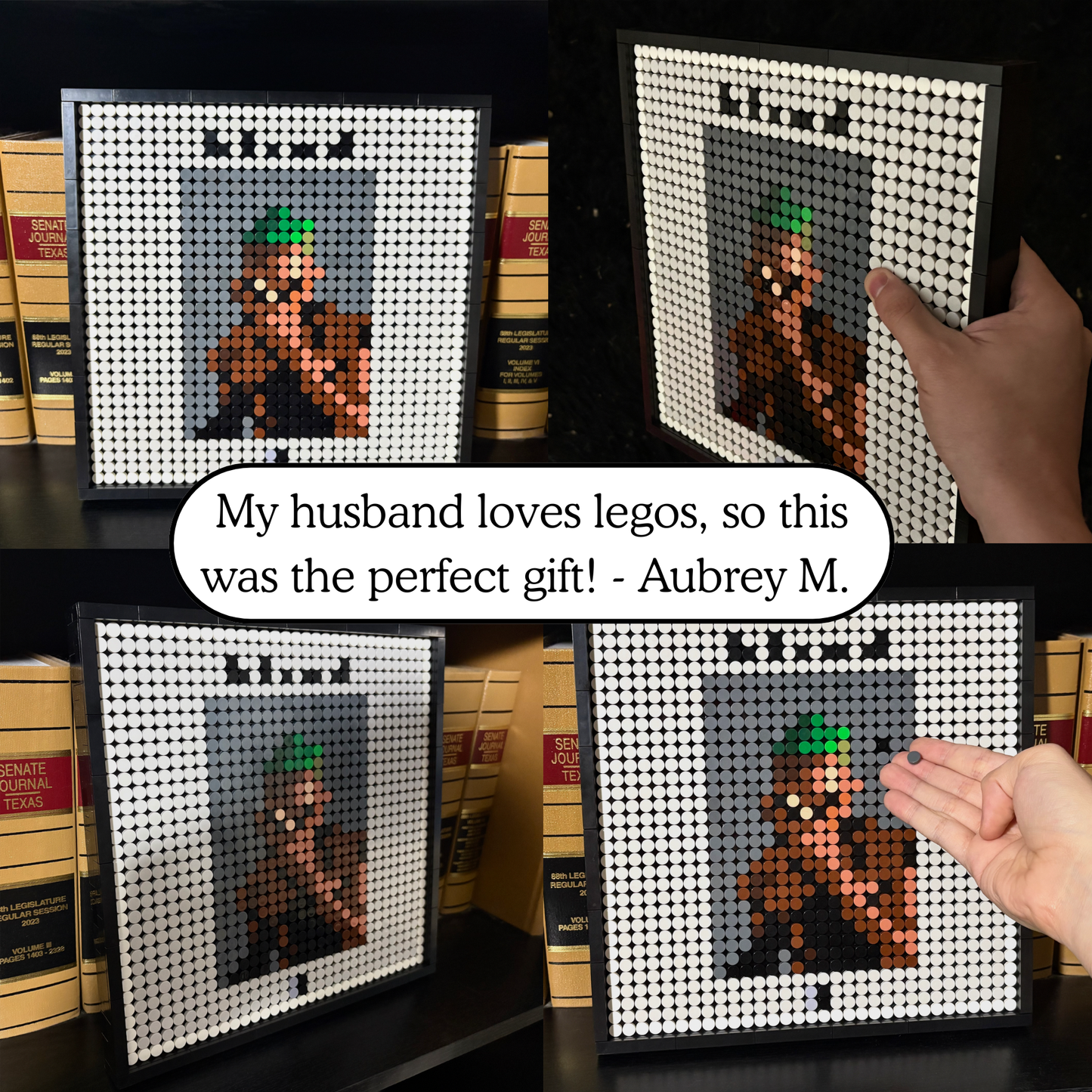 Album Cover Mosaic Set | Made with Compatible LEGO® Bricks