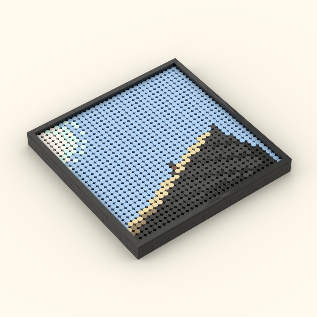 LEGO Mosaic Kit: Freudian by Daniel Caesar