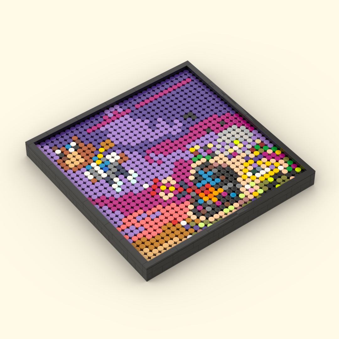 LEGO Mosaic Kit: Graduation by Kanye West