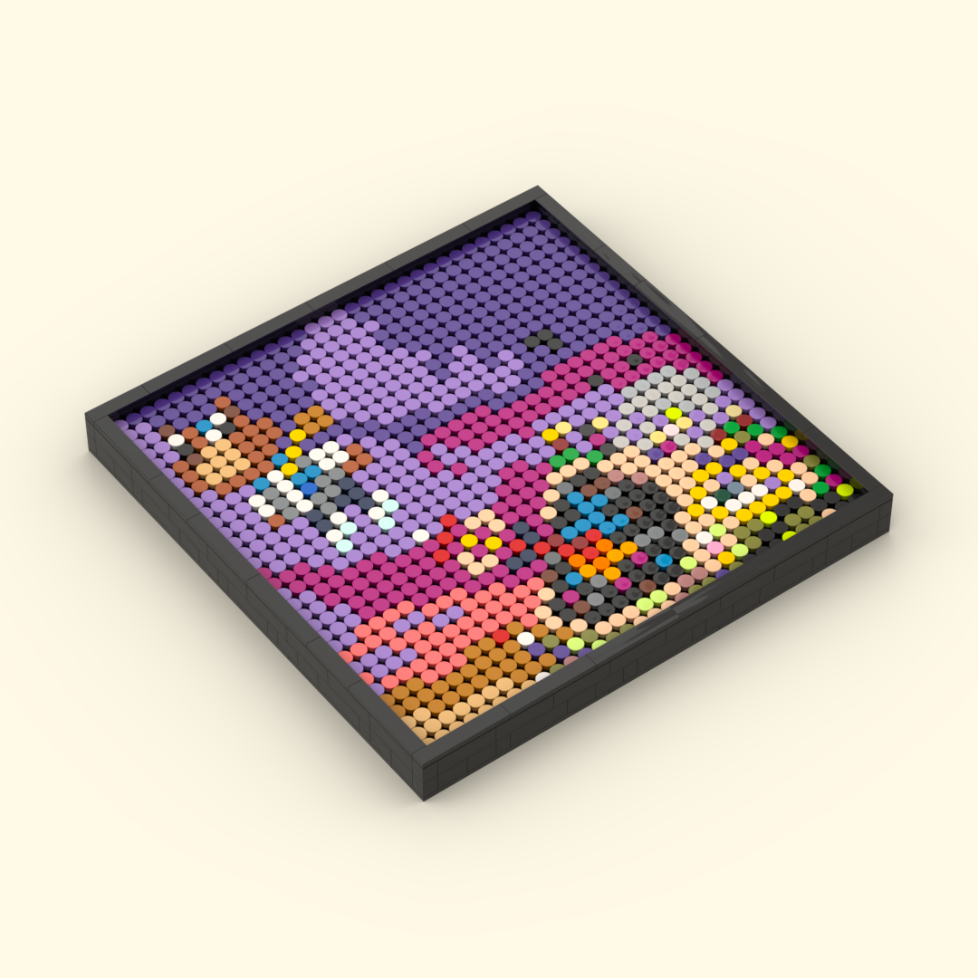 LEGO Mosaic Kit: Graduation by Kanye West