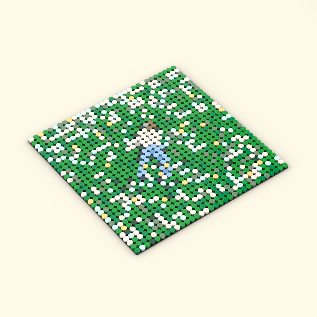 LEGO Mosaic Kit: Nurture by Porter Robinson